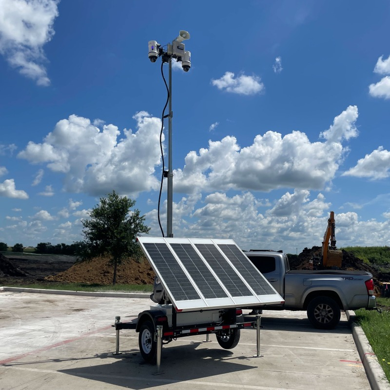 Portable Surveillance Trailer