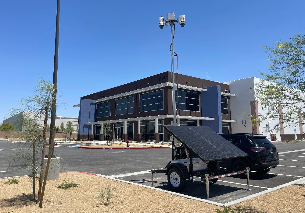 Surveillance Trailer Security for Commercial Property