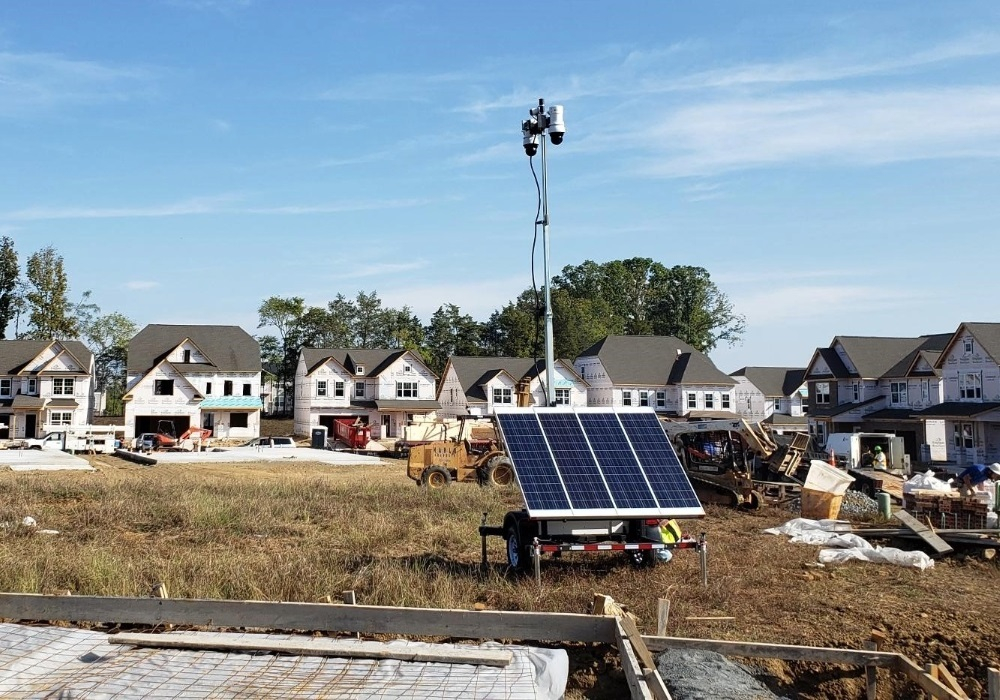 WCCTV Solar Trailer at Jobsite - Header